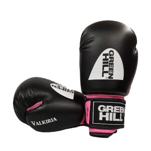 GREEN HILL BGV 2093 BOXING GLOVES VALKIRIA | ΔΙΑΘΕΣΙΜΑ ΣΕ 10ozΧΡΩΜΑ ΜΑΥΡΟ/ΡΟΖ