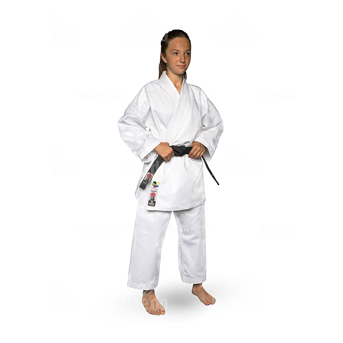 KA 1172 "SHODAN" TERGAL KARATEGI WKF APPROVED | Από υψηλής ποιότητας TERGAL. Μοντέρνο και κομψό σχέδιο. Μακρύ σακάκι με μεγάλα ανοίγματα.