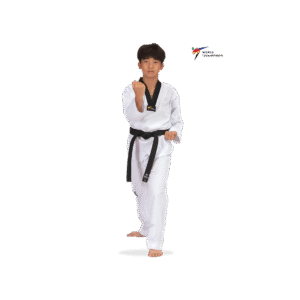 WT Dobok Black Neck