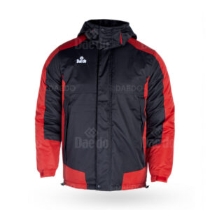 Padding Jacket - Black/Red