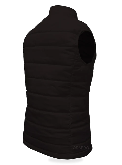 Γιλέκο Daedo με Επένδυση Μαύρο - Padded Vest Black - Image 3