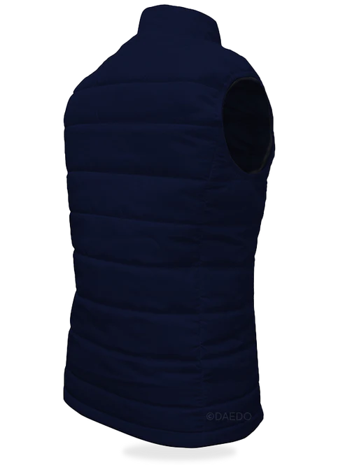 Γιλέκο Daedo με Επένδυση Μπλε- Padded Vest Blue - Image 3