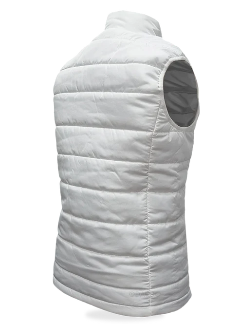 Γιλέκο Daedo με Επένδυση Λευκό - Padded Vest White - Image 3