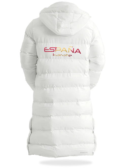 Μακρύ Μπουφάν Daedo Λευκό – Daedo Full Body Jacket White RFEK Puffer - Image 5