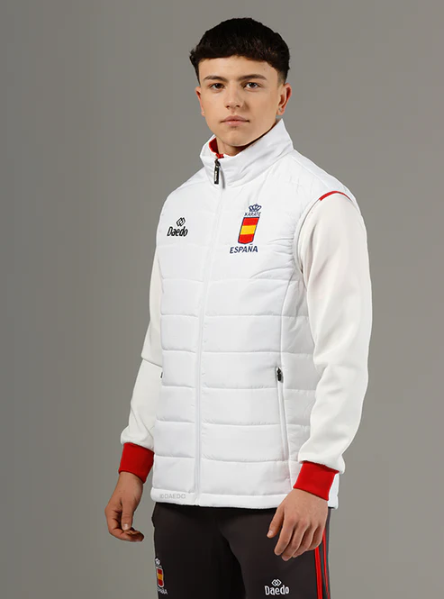 RFEK Γιλέκο Daedo με Επένδυση Λευκό - Padded Vest White - Image 4